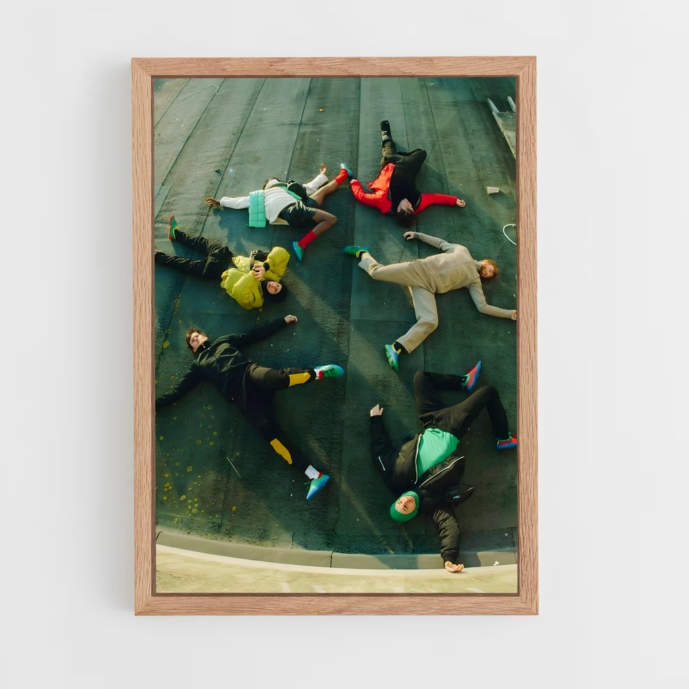 Poster Team Chill – affiche Parkour et freerun (vue 4)
